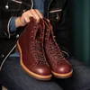 Neue Mode Vintage britische Männer Stiefeletten Unisex Kleid 2996 Rindsleder Schuhe Plattform Stiefel Business Wüste Motorrad Stiefel