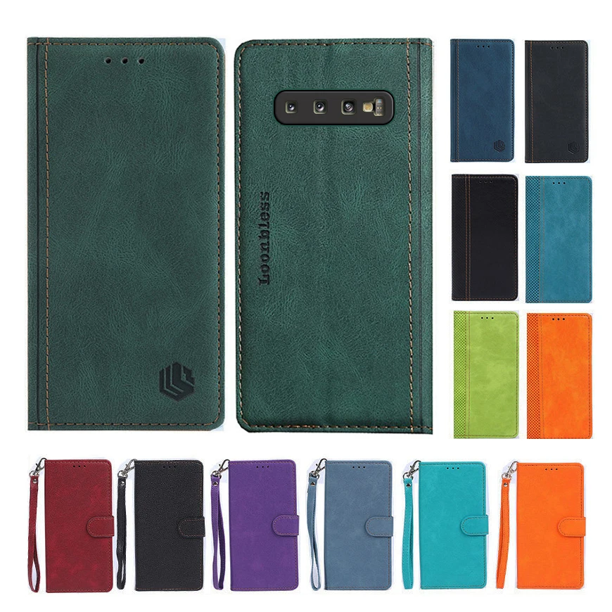 Flip-Gehäuse für Samsung S10 Handyhülle Etui Samsung S10 Plus Galaxy S10 5G S10 Samsung S10e S10 Lite globale Version Cover Image