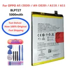 Batteria originale BLP727 per Oppo, A5 2020, A9 2020, A11X, A11, batterie per telefoni cellulari, parti di riparazione di ricambio, 5000mAh
