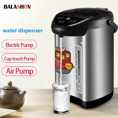 5.8LElectric Hot Water Dispenser ,Instant Auto Boiler & Warmer, for Tea&Coffee,304 stainless /Boil Dry Protection Electric Kettl