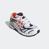 Sneaker ADIDAS ORIGINALS "TEMPER RUN 2.0", Gr. 42, bunt (cloud weiß, preloved rot, core schwarz), Textil, Synthetik, sportlich, Schuhe