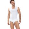 Achseltop MEY "CASUAL COTTON (K)", Herren, Gr. M, N-Gr, weiß, Feinripp, Obermaterial: 100% Baumwolle, casual, körpernah, V-Ausschnitt, ärmellos, Unterhemden, ohne auftragende Seitennähte