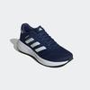 Laufschuh ADIDAS PERFORMANCE "RESPONSE", Gr. 44,5, blau (dunkelblau, cloud weiß, halo silber), Textil, Synthetik, sportlich, Schuhe