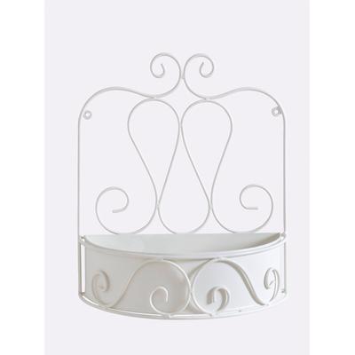 Wandregal HEINE HOME, weiß, B:30cm H:34cm T:15cm, Metall, Regale Image