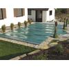 Pool-Abdeckplane KWAD "mit Aluminium-Querstreben verstärkt für Pools der Größe 7,0 x 3,5 m", blau, B:400cm L:750cm, Polyvinylchlorid (PVC), Planen, in verschiedenen Farben