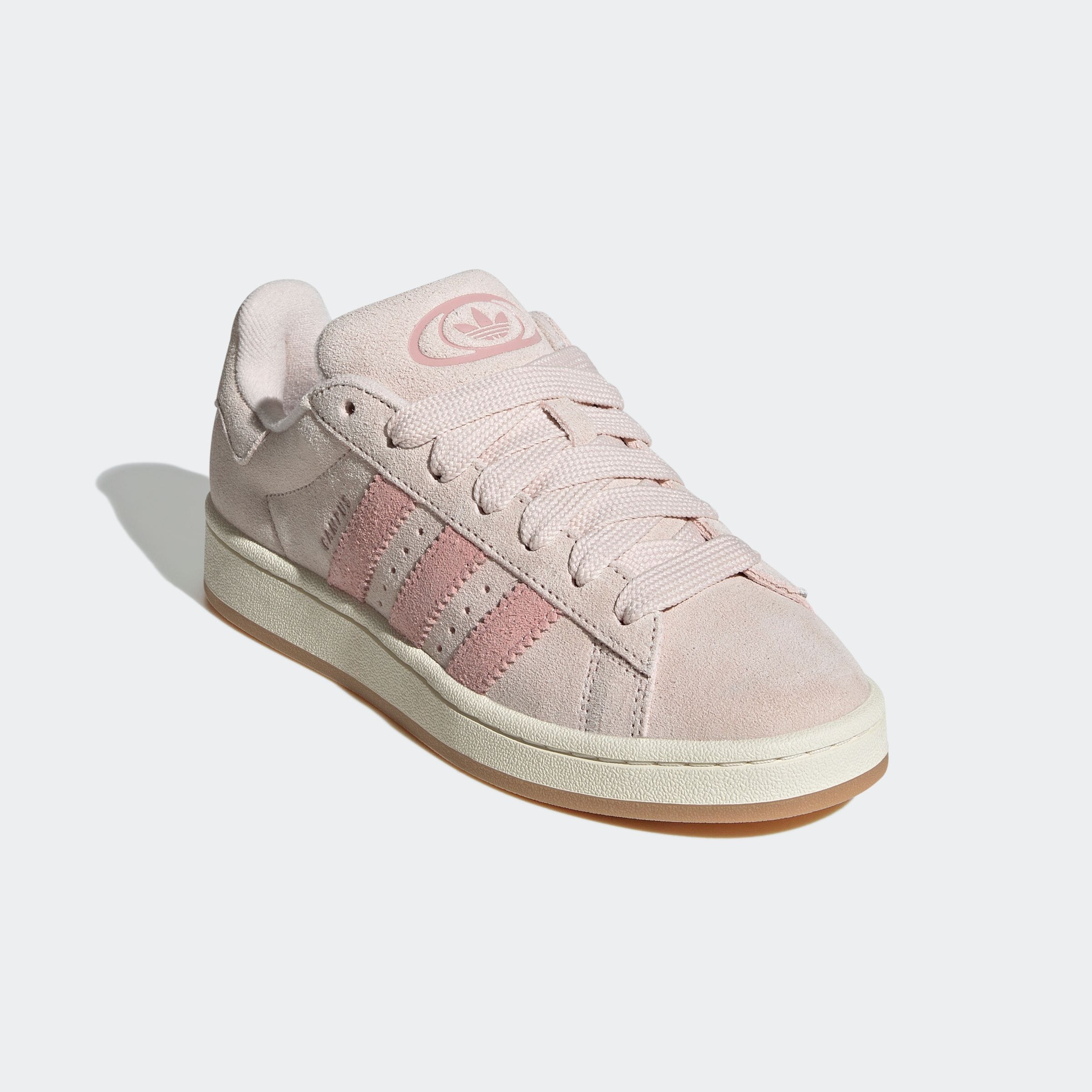 Sneaker ADIDAS ORIGINALS "CAMPUS 00S", Damen, Gr. 38, rosa (wonder quartz, cream weiß, wonder mauve), Leder, Schuhe Sneaker