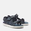 Sandale TIMBERLAND "Perkins Row 2 STRAP SANDAL", Gr. 31 (13), blau (dunkelblau, grün), Synthetik, sportlich, Schuhe, mit Klettverschluss