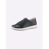 Sneaker ANDREA CONTI, Damen, Gr. 41, blau (marine), Leder, Rindsleder, Glattleder, modisch, Schuhe