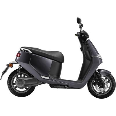 E-Motorroller SAXXX "Ecooter E2S", grau (grau, schwarz), Elektromotorroller, 45 km/h, B:72cm H:108cm L:184cm