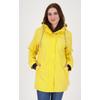 Regenjacke DEPROC ACTIVE "Friesennerz ELLESMERE WOMEN", Damen, Gr. 36 (S), gelb, Obermaterial: 100% Polyurethan;Futter: 100% Polyester, casual, figurumspielend, Langarm gerader Abschluss mit Druckknopf, Jacken, auch in Großen Größen erhältlich