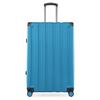 Hartschalen-Trolley HAUPTSTADTKOFFER "Q-Damm, verschiedene Farben und Größen", Gr. B/H/T: 51cm x 78cm x 31cm 111 l, blau (cyanblau), ABS, festlich, Koffer, Hartschalenkoffer Reisekoffer Trolley mit TSA-Schloss