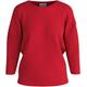 Rundhalspullover SAINT TROPEZ "A2561, MilaSZ R-Neck", Damen, Gr. M (38), rot (racing rot), Feinstrick, Obermaterial: 80% Viskose, 20% Polyacryl, unifarben, modisch, normal, Rundhals, 3/4-Ärmel, Pullover