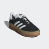 Sneaker ADIDAS ORIGINALS "GAZELLE BOLD", Gr. 41, schwarz-weiß (core schwarz, cloud weiß, cloud weiß), Leder, Synthetik, sportlich, Schuhe, Topseller