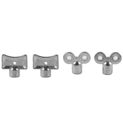 2PCS Radiator Exhaust Valve Key Zinc Alloy Square 5×5mm Cooling Pneumatic Valve Key Air Vent Central Heater Wrench