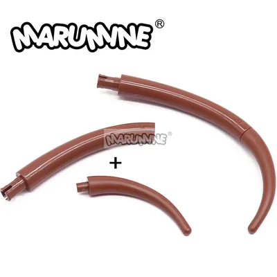 Marumine 20 Stück Nasenschwanz-Wurzel-Kofferraum-Mittelteil-Blöcke, Zubehör 40378 40379, Image