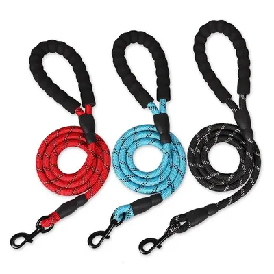 150/200 Strong Dog Leash Pet Leashes Reflective Leash For Big Small Medium Large Dog Leash Drag Pull