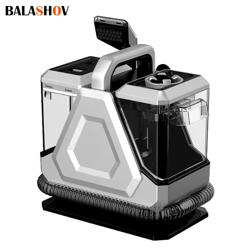 Tragbarer Teppichreiniger, leistungsstarker Nass- und Trockensauger für Teppiche, Teppiche, Couch, Autositze, elektrische Tiefenfleckenreinigungsmaschine Image