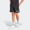 Shorts ADIDAS SPORTSWEAR "M LIN SJ SHO", Herren, Gr. M, N-Gr, schwarz-weiß (schwarz, weiß), Obermaterial: 74% Baumwolle, 26% Polyester, sportlich, Hosen