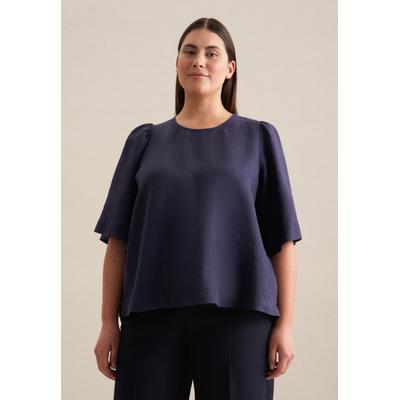 Shirtbluse Damen Dunkelblau