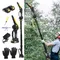 2-IN-1 Cordless Pole Saw & Mini Chainsaw, 6-Inch Brushless Chain Saw, 14 Ft MAX Reach Brach Tree Saw