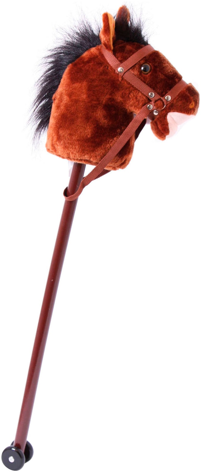 Steckenpferd SMALL FOOT "Donner", braun, Steckenpferde, JungenB:12cm H:88cm T:26cm, Holz, mit Soundfunktion, B:12cm H:88cm T:26cm