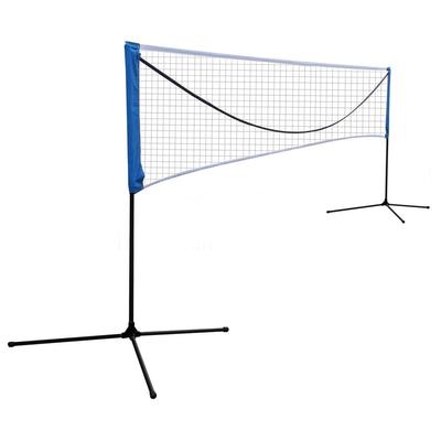 Portable Large Volleyball Badminton Tennis Net with Carrying Bag Stand/Frame 20FT