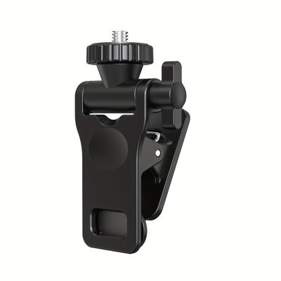 TEMU Universal Clamp With Fill Light For Mobile Phones, With 1/4 Interface. Screw Interface For Clamp. Powerful Clamp For Pocket, Video Conferences, Live Streaming, And Photography.