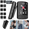 Lettore MP3 Walkman sportivo portatile con clip Suono HiFi Walkman per studenti 5.0 compatibile con Bluetooth Schermo da 1,8 pollici con radio FM E-Book