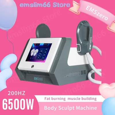 EMSzero 6500W RF Electromagnetic Machine EMS Body Slimming Sculpting Fat Burning EMSzero Weight Lose