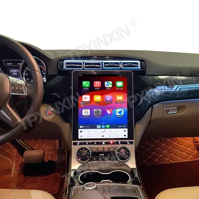 12.1" Android 14.0 Auto Carplay Navigation For Mercedes Benz ML 2012 2013 2014 2015 Car Radio