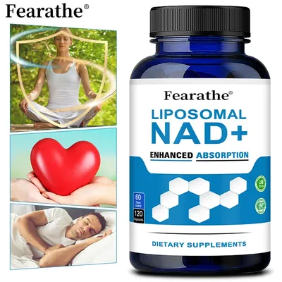 VIVALIFER Liposomal NAD+ Supplement for Super Absorption, Anti-Aging, Energy and DNA Repair, Brain