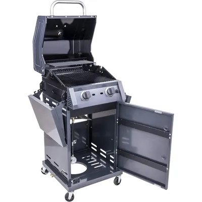 Performance Series Infrared Cooking Technology 2-Burner Cabinet Propane Gas Stainless Steel Grill