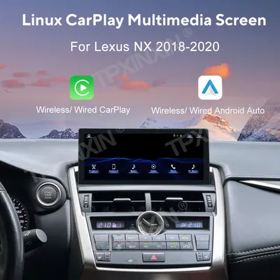 Wireless Carplay Android Auto Navigation For LEXUS NX NX200 NX300 2018 2019 2020 Car Radio