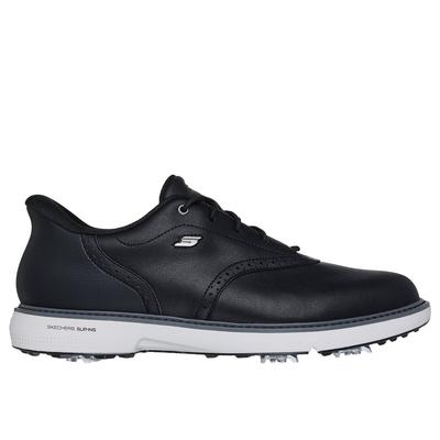Skechers Men's Slip-ins: GO GOLF Prestige Shoes | Size 8.0 | Black | Leather/Synthetic/Textile | Arch Fit
