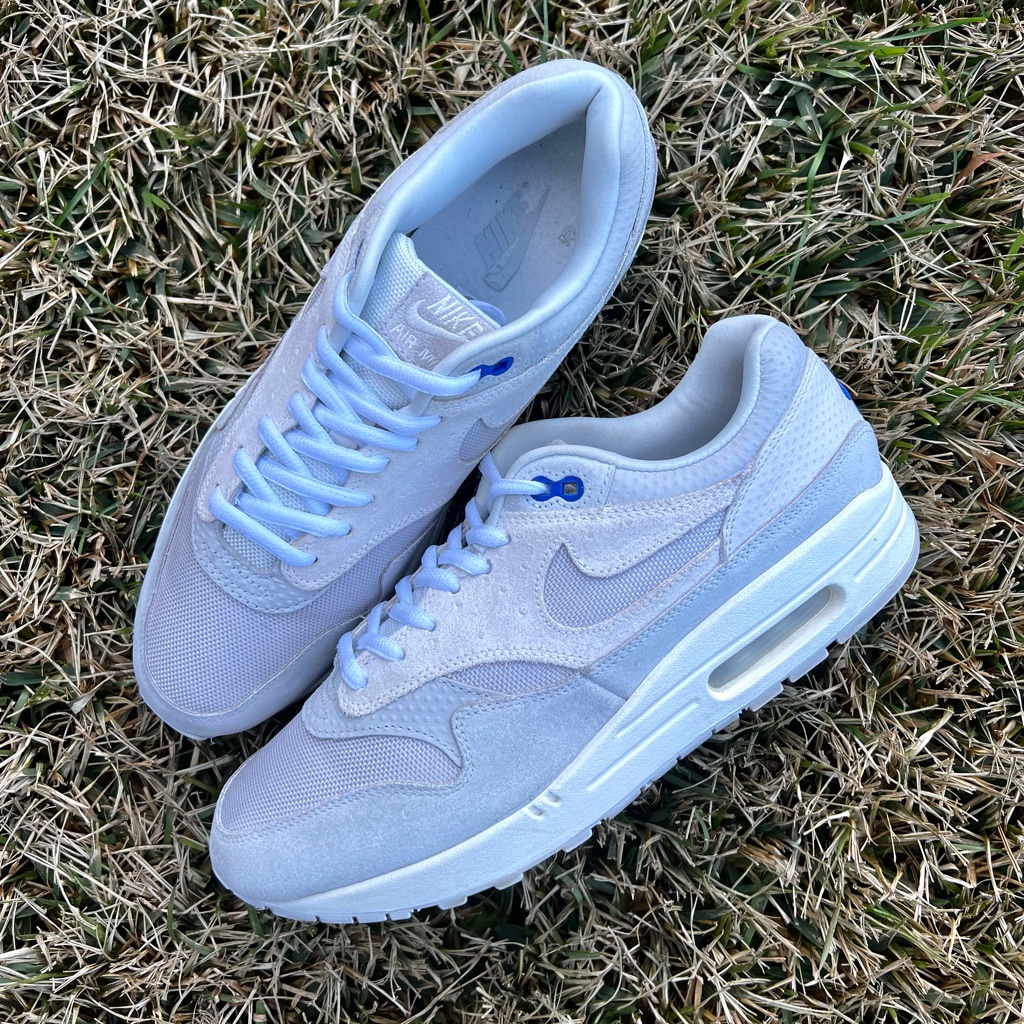 Nike Shoes | Clean Nike Air Max 1 Pure Platinum Size 10.5 Mens Shoes 2020 | Color: Gray/White | Size: 10.5