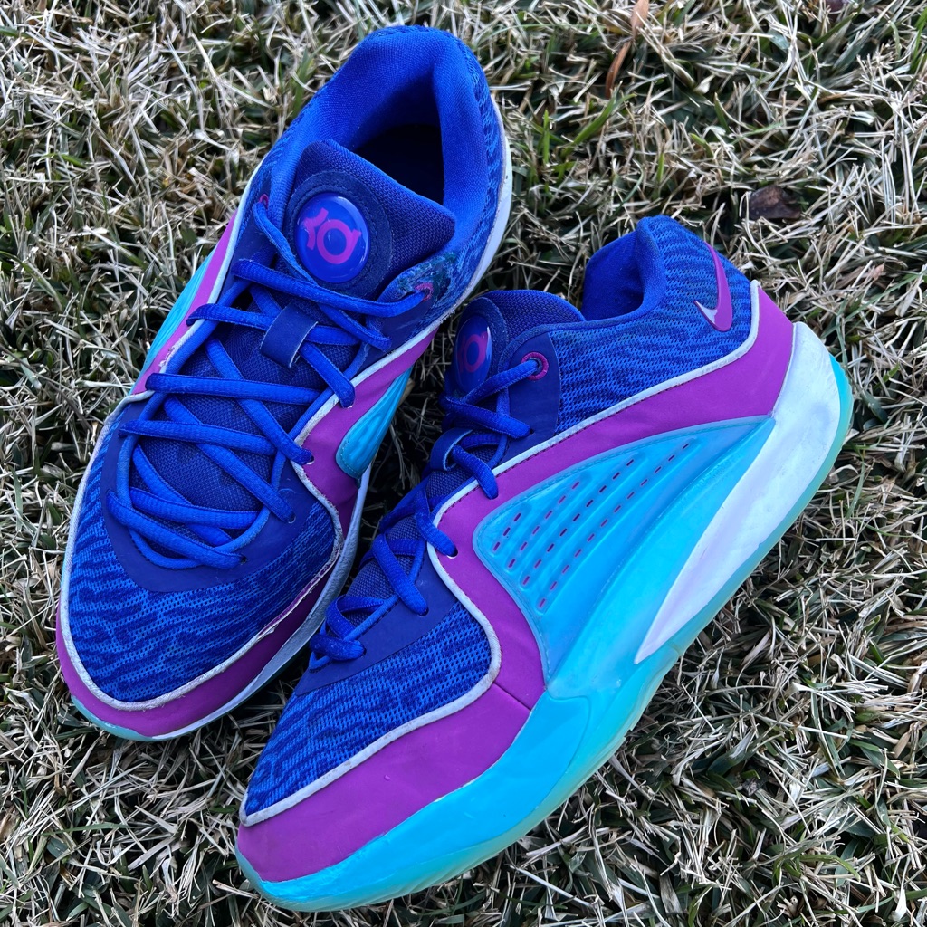 Nike Shoes | Clean Nike Kd 16 Ready Play Blue Size 9 Basketball Shoes | Color: Blue/Purple | Size: 9
