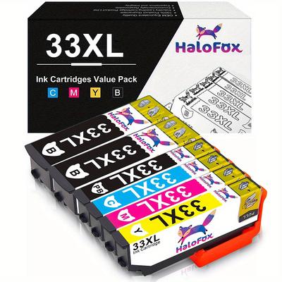 TEMU 33xl 33 Xl Multipack Printer Cartridges Compatible 33 Xl 33xl Cartridges Premium Xp-530 Xp-540 Xp-7100 Xp-900 Xp-830 Xp-630 Xp-635 Xp-645 Xp-640 () Image