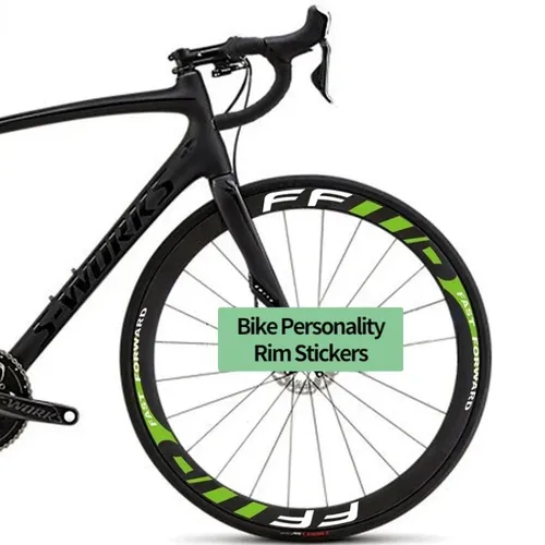 FFWD – autocollant de jante de vélo de route, ensemble de roues de vélo, autocollants décoratifs imperméables, accessoires de vélo