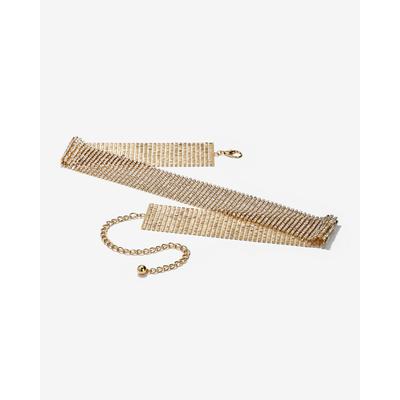 Boston Proper - Rhinestone Chain Belt Gold - Medium