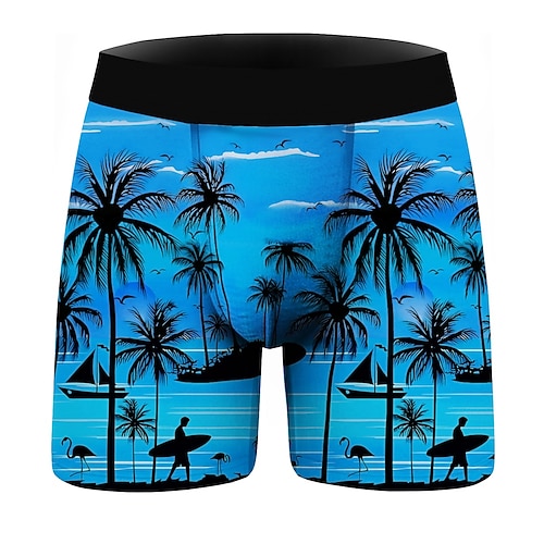 Kurze Boxershorts Unterwäsche Grafikdrucke Lustig für Herren Erwachsene 3D-Druck für Maskerade Urlaub Image