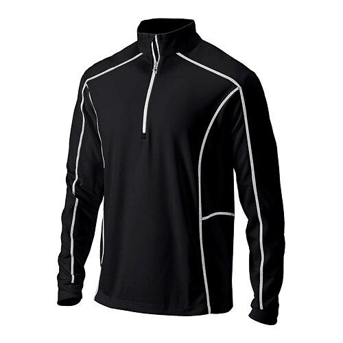 Herren poloshirt Schwarz Langarm Shirt Golfkleidung, Kleidung, Outfits, Kleidung