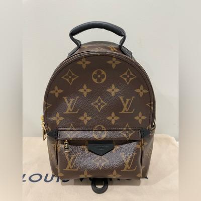 Louis Vuitton Bags | Authentic New Louis Vuitton Palm Springs Mini Backpack Monogram | Color: Brown/Tan | Size: Os