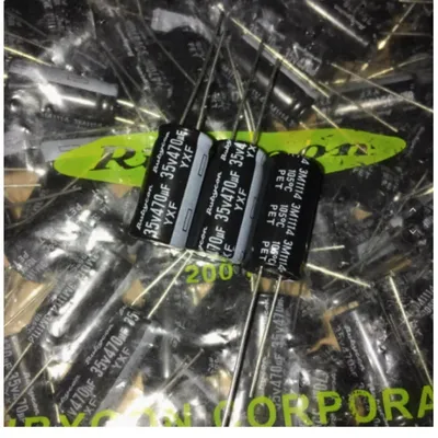 2024 10PCS RUBYCON YXF 35V470UF 10x20MM elektrolytkondensator 470uf 35v yxf 470UF/35V hohe frequenz Image
