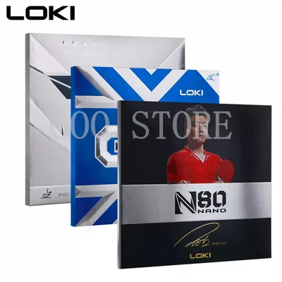 Loki Ping-Pong-Gummi, professionelles Pickel-in-Tischtennis-Gummi, T3, N80, GTX, klebrig, elastisch, feine Kontrolle, schneller Angriff, feiner Spin Image