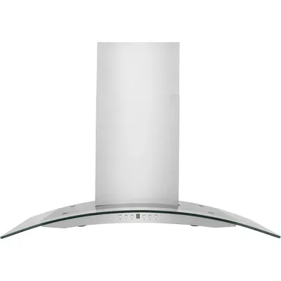 ZLINE 30" Convertible Vent Wall Mount Range Hood in Stainless Steel & Glass (KN4-30)