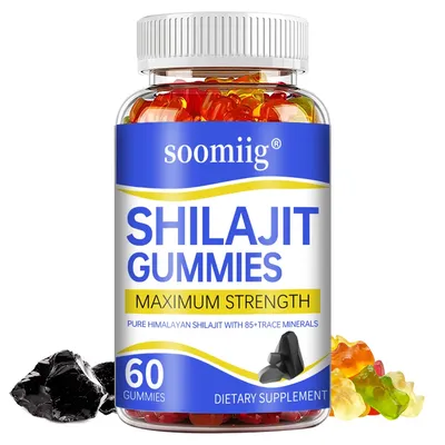 Shilajit Gummies - Improves energy endurance, increases muscle mass, memory and concentration