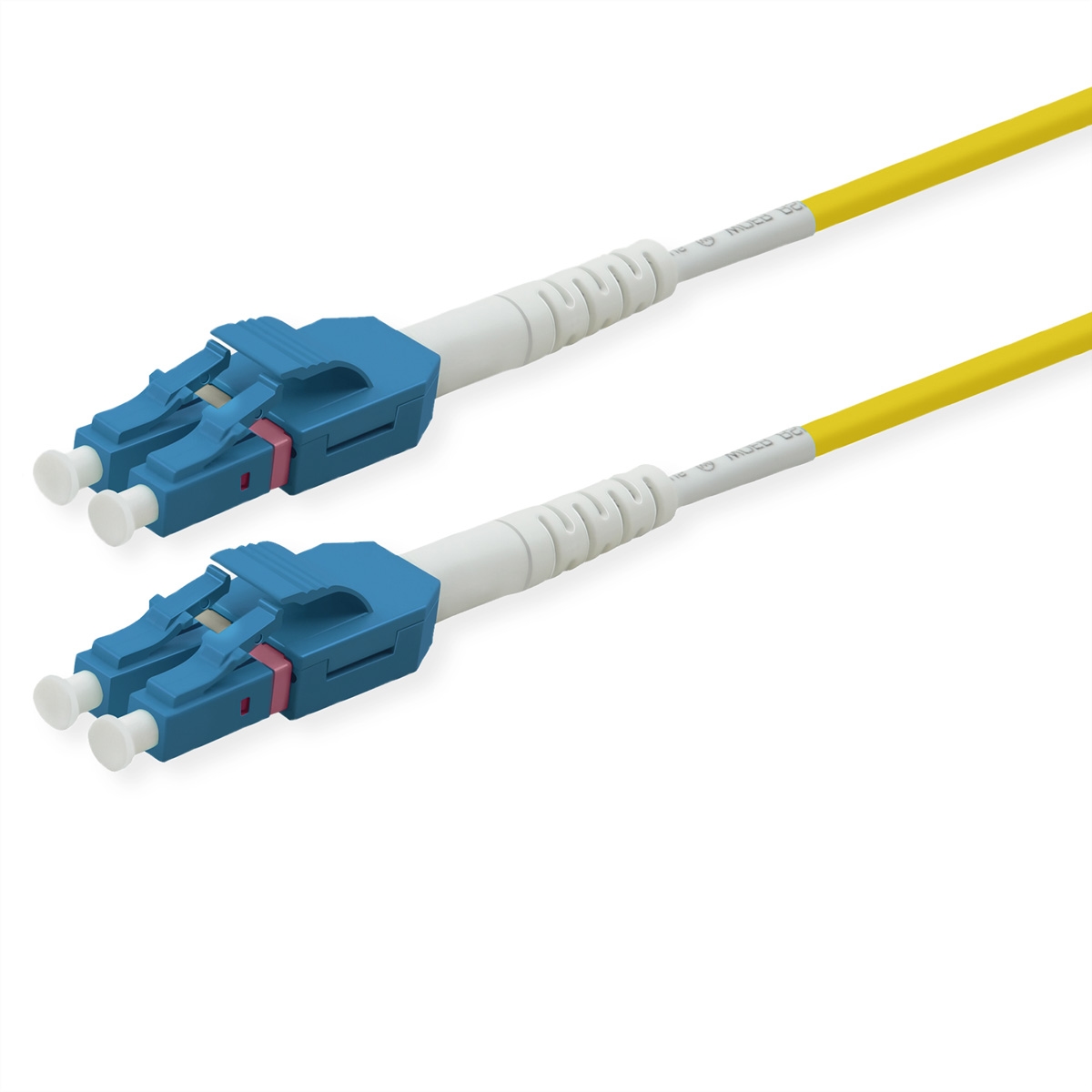 ROLINE LWL-Kabel duplex 9/125µm OS2, LC/LC, UNIBOOT, gelb, 20 m Image