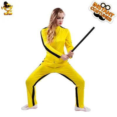 China Hop Paar Kungfu Anzug Karneval Rollenspiel Kostüm Party Kostüm Cosplay Kostüm Make-up Tanz Image