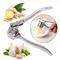 1PC Knoblauch Presse Küche Gadgets Haushalt Knoblauch Püree Manuelle Ingwer Presse Knoblauch Presse Ingwer Schäler