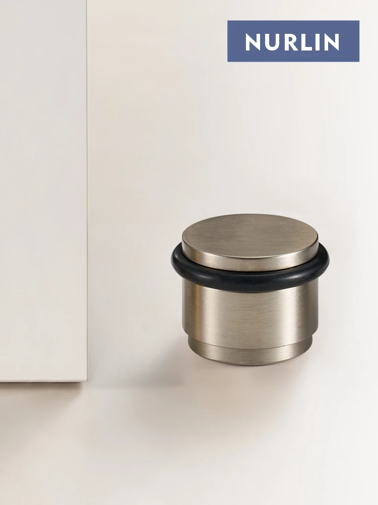 Nurlin Messing robuste neue Struktur einfache Tür stopper für Badezimmer Innen-und Außen tore Mattgold Antik Bronze Nickel Image